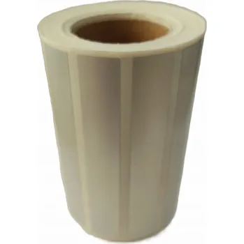 Speciální papír Fóliové samolepící štítky stříbrné 100x15 mm 1000 ks