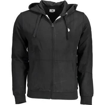 Pánská mikina Černá pánská mikina na zip US Polo US Polo Assn černá 3367854