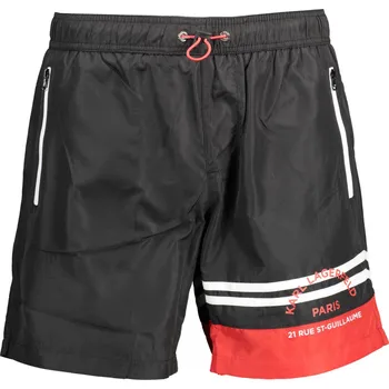 Pánské plavky Karl Lagerfeld pánské plavky KARL LAGERFELD BEACHWEAR černá | červená 3362200