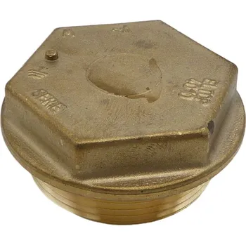 Fitinka Zátka závitová M48 mosazná