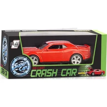 autíčko Autíčko bourací Die Cast, červené, kovové