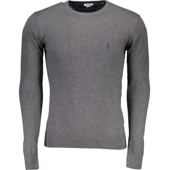 Pánský svetr Pánský šedý svetr US Polo US Polo Assn šedá 3357420