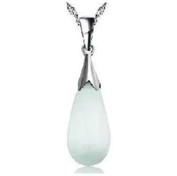 Přívěsek Přívěsek Opál bílý - kapka