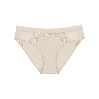 Kalhotky Dámské kalhotky Wild Azalea Florale Tai - BROWN - sv. béžové 00RB - TRIUMPH BROWN 44