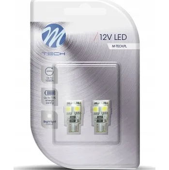 Autožárovka Žárovky M-Tech Premium W5W 1,4 W 2 ks