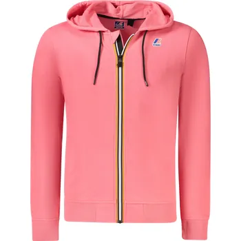 Pánská mikina Pánská mikina K-WAY na zip růžová K-Way růžová 3361548