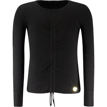 Dámský svetr Černý svetr GUESS JEANS pro dívky GUESS JEANS černá 3360759