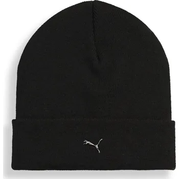 Čepice Zimní čepice PUMA METAL PUMA CAT HIGH CROWN BEANIE 02640401 – Černá