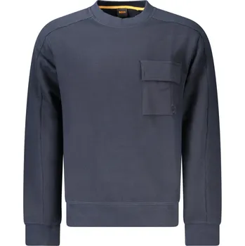 Pánská mikina Pánská mikina HUGO BOSS modrá Boss modrá 3367655