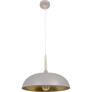 Brilagi - Lustr na lanku ABRAHAM 1xE27/60W/230V pr. 35 cm béžová