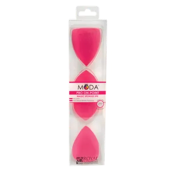 Royal & Langnickel MODA MAGIC SPONGES Houbičky na make-up 3 ks