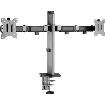 Držák monitoru White Shark AMENHOTEP II, držák pro 2 monitory, šedá (GMS-3205)