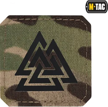 Sportovní střelba M-TAC PATCH VALKNUT LASER CUT - různé barvy Barva: MultiCam/Black