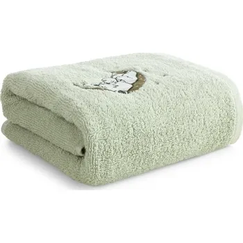 Dětská osuška s mackem 70 x 140 cm - mátová