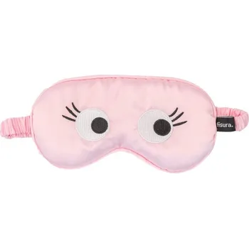 Škraboška na spaní Růžová maska na spaní oči