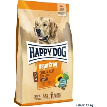 Krmivo pro psa Happy Dog NaturCroq Ente & Reis 11 kg