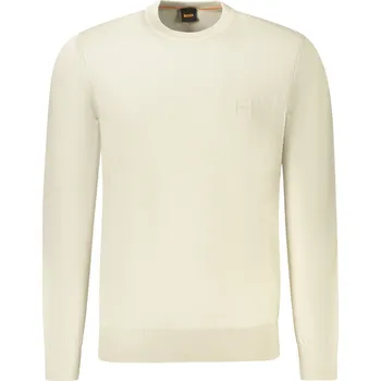 Pánský svetr Pánský svetr HUGO BOSS béžový Boss krémová 3363409