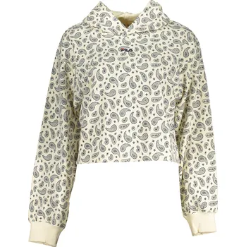 Dámská mikina Dámská bílá mikina FILA bez zipu Fila černá | krémová 3364083