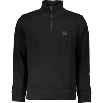 Pánská mikina Pánská černá mikina HUGO BOSS na zip Boss černá 3360637