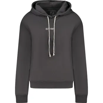 Pánská mikina Černá mikina GUESS JEANS s kapucí GUESS JEANS černá 3358059