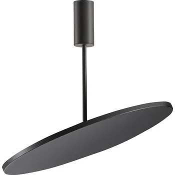 OLEV LED stropní svítidlo FLUENTIS černé Ø 54 cm kov 2 700 K černý LED 37,5 W celkem - Doprava zdarma