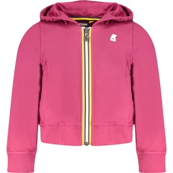 Dívčí mikina Dívčí mikina K-WAY na zip fialová K-Way fuchsiová 3366685