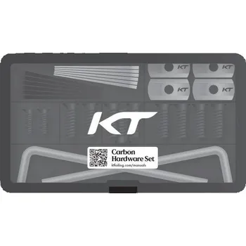 Vodní sport hydrofoil KT ALU Set šroubů BLACK one size One Size