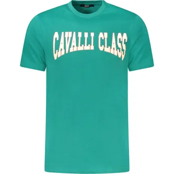 Pánské tričko CAVALLI CLASS pánské triko s krátkým rukávem Cavalli Class tyrkysová 3359840