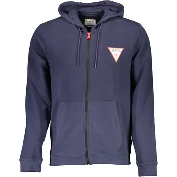 Pánská mikina Pánská mikina GUESS JEANS na zip GUESS JEANS modrá 3366027