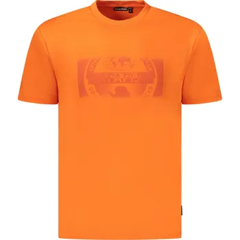 Pánské tričko NAPAPIJRI s krátkým rukávem Napapijri oranžová 3365945