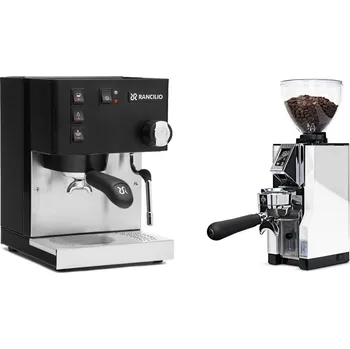 Kávovar Rancilio Silvia E, black + Eureka Mignon Libra 65 All Purpose,…