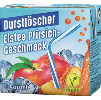 Limonáda Durstlöscher Ledový čaj s příchutí broskve 500ml
