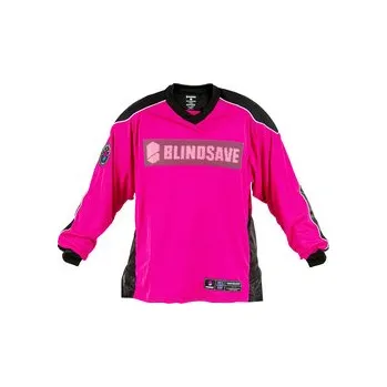 Florbalový dres BlindSave Limited edition LEGACY goalie jersey Brankářský dres M, růžová / černá
