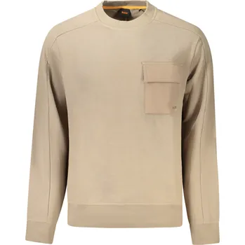 Pánský svetr Pánský béžový svetr HUGO BOSS Boss krémová 3359804