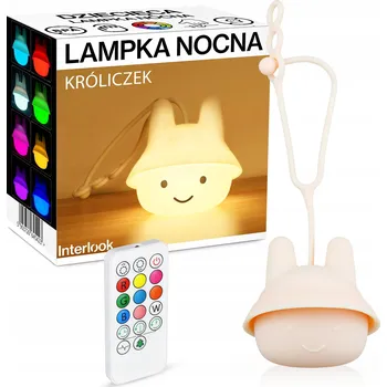 Lampička Noční lampa Interlook růžová