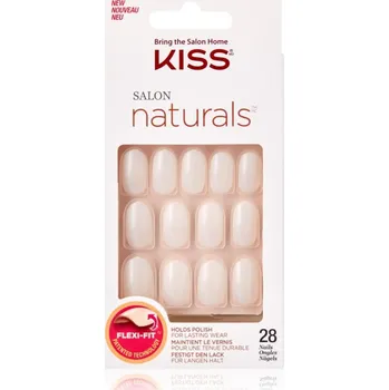 Přípravek na nehty KISS Salon Natural Break Even umělé nehty 28 ks