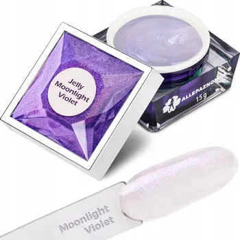Přípravek na nehty STAVEBNÍ GEL NA PRODLUŽOVÁNÍ NEHTŮ JELLY 15g MOONLIGHT VIOLET