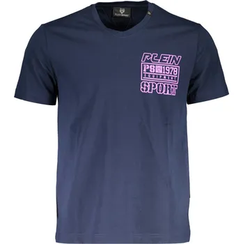 Pánské triko Plein Sport modré Plein Sport modrá 3360757