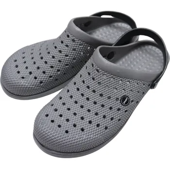 Pánské pantofle Pánské nazouváky gumové tm.šedé Listar 2207A (Pánské nezateplené prodyšné nazouváky)