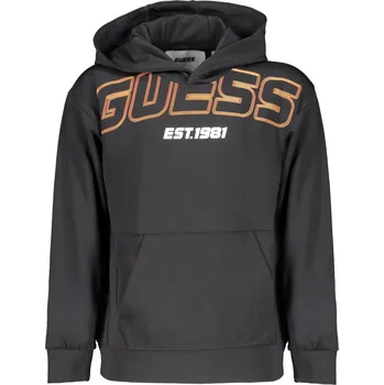 Chlapecká mikina Dětská mikina GUESS černá GUESS JEANS černá 3364186