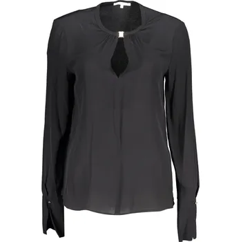 Dámská černá halenka s dlouhým rukávem Patrizia Pepe černá 3364177