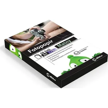 Fotopapír Alza Fotopapír A4 170g matný