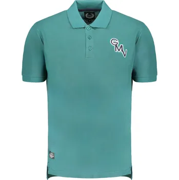 Pánské tričko Zelené pánské polo triko Gian Marco Venturi GIAN MARCO VENTURI tyrkysová 3358264