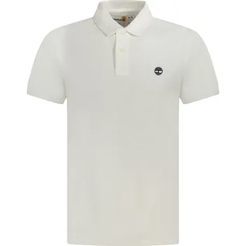 Pánské oblečení Bílé pánské polo triko Timberland Timberland bílá 3357766