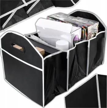 Organizér do auta Organizér do kufru auta PrzydaSie #1885 černo-bílý