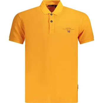 Pánské oblečení Oranžové pánské polo tričko Napapijri Napapijri oranžová 3361996