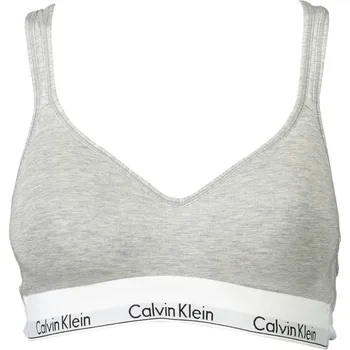 Podprsenka Calvin Klein dámská podprsenka balconette šedá Calvin Klein bílá | šedá 3368325