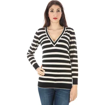 Dámský svetr Dámský černý svetr Fred Perry Fred Perry černá | bílá 3359705