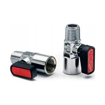 Ventil Kulový kohout mini 1/4'' mosaz vnitřní-vnější závit 25 bar