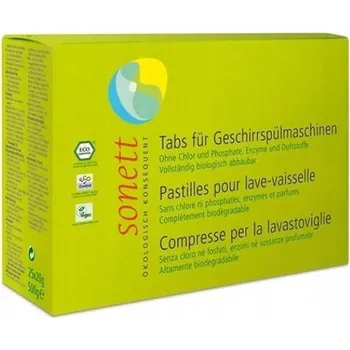 Přípravek do myčky Ekologické tablety do myčky Sonett 1.6 kg (80 tablet)